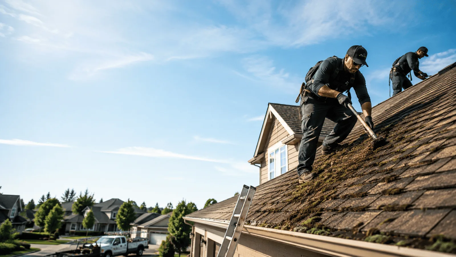 Roof Moss Removal in Oak Vale, MS near me